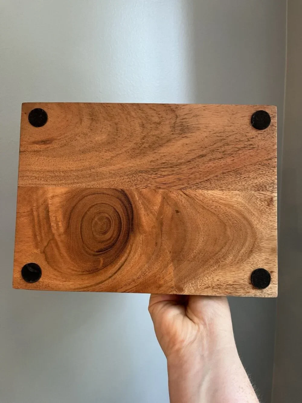 Acacia Wood Book Nook Reading Valet With Engraved 